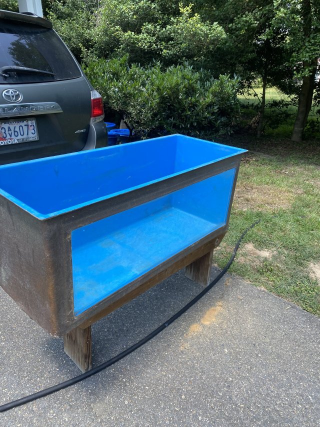70 GALLON FIBERGLASS TANK WITH GLASS WINDOW Capital Cichlid Association